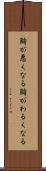 胸が悪くなる Scroll