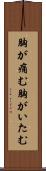 胸が痛む Scroll