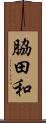 脇田和 Scroll