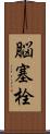 脳塞栓 Scroll