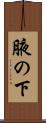 腋の下 Scroll