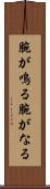 腕が鳴る Scroll