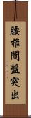 腰椎間盤突出 Scroll