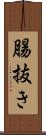 腸抜き Scroll