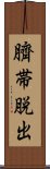 臍帯脱出 Scroll