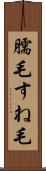臑毛 Scroll