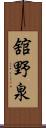 舘野泉 Scroll