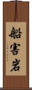 船害岩 Scroll