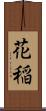 花稲 Scroll