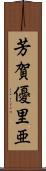 芳賀優里亜 Scroll