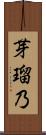 芽瑠乃 Scroll
