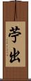 苧出 Scroll