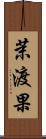茉渡果 Scroll