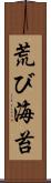 荒び海苔 Scroll