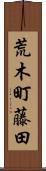 荒木町藤田 Scroll