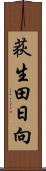 荻生田日向 Scroll