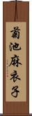 菊池麻衣子 Scroll