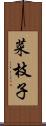 菜枝子 Scroll