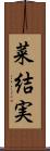 菜結実 Scroll