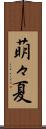 萌々夏 Scroll