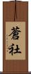 蒼社 Scroll