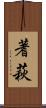 蓍萩 Scroll