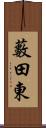 藪田東 Scroll