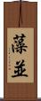 藻並 Scroll