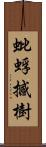 蚍蜉撼樹 Scroll