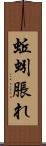 蚯蚓脹れ Scroll