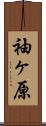 袖ヶ原 Scroll