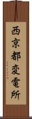 西京都変電所 Scroll