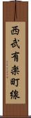 西武有楽町線 Scroll