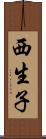 西生子 Scroll
