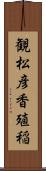観松彦香殖稲 Scroll