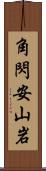 角閃安山岩 Scroll