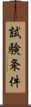 試験条件 Scroll