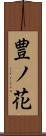 豊ノ花 Scroll