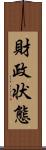 財政状態 Scroll