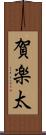 賀楽太 Scroll