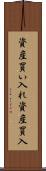 資産買い入れ Scroll