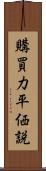 購買力平価説 Scroll