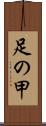 足の甲 Scroll