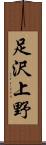足沢上野 Scroll