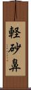 軽砂鼻 Scroll