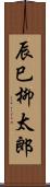 辰巳柳太郎 Scroll