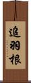 追羽根 Scroll