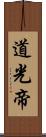 道光帝 Scroll