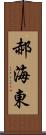 郝海東 Scroll