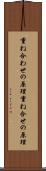 重ね合わせの原理 Scroll